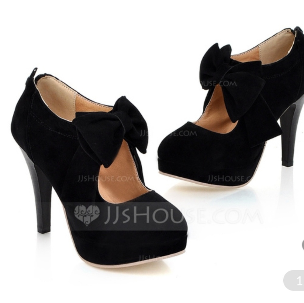 Suede stilettos